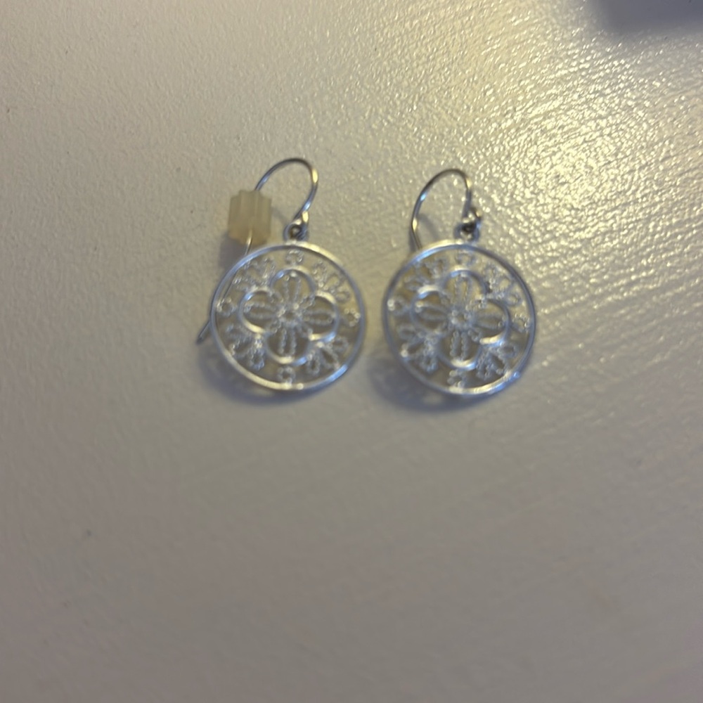 Sterling Silver Filigree Earrings
